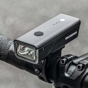 Rockbros 24510003001 bicycle front light 260 lm + USB-C - USB-A cable - black Rockbros 24510003001 bicycle front light 260 lm + USB-C - USB-A cable - black