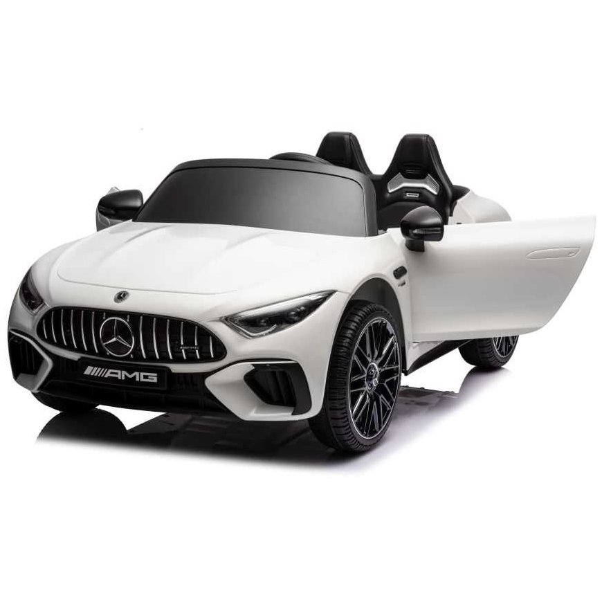 Lean Cars Mercedes AMG SL63 Baterija Car Baltas – 3