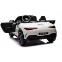 Lean Cars Mercedes AMG SL63 Baterija Car Baltas Lean Cars Mercedes AMG SL63 Baterija Car Baltas
