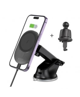 Tech-Protect MM15W-V1 car phone holder with MagSafe 15W inductiv