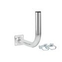 Extralink Balcony handle L300 300mm, with u-bolts M8, steel, galvanized Extralink Balcony handle L300 300mm, with u-bolts M8, steel, galvanized