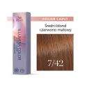 WELLA ILLUMINA COLOR, hair dye 60ml - 7/42 - Medium Blonde Red Matte WELLA ILLUMINA COLOR, hair dye 60ml - 7/42 - Medium Blonde Red Matte