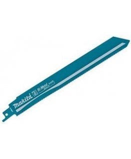 Makita B-55837 Reciprocating saw blades BIM convex tooth 305X1,1MM (14+18TPI), 5Pcs, For metal/sheets 3-8mm, for pipes- 225mm