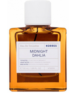 Korres Midnight Dahlia EDT tualetinis vanduo Unisex, 50 ml