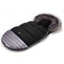 Cottonmoose Moose Shine 651 - warm sleeping bag for stroller and car seat | silver Cottonmoose Moose Shine 651 - warm sleeping bag for stroller and car seat | silver