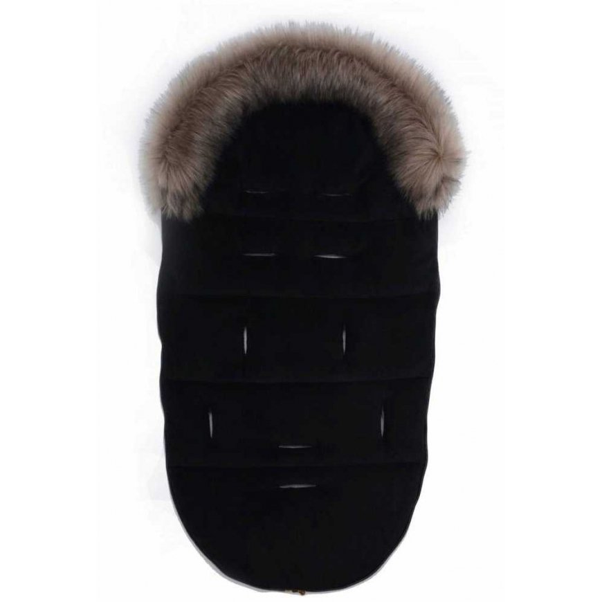 Cottonmoose Moose Shine 651 - warm sleeping bag for stroller and car seat | silver – 5