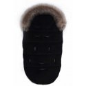Cottonmoose Moose Shine 651 - warm sleeping bag for stroller and car seat | silver Cottonmoose Moose Shine 651 - warm sleeping bag for stroller and car seat | silver