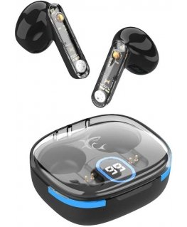 White Shark Headphones White Shark GEB-TWS37 HyperBeat Black