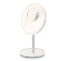 ETA ETA135490000 Cosmetic LED Mirror 2 in 1 | 20 cm | Baltas ETA ETA135490000 Cosmetic LED Mirror 2 in 1 | 20 cm | Baltas