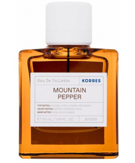 Korres Mountain Pepper EDT Eau de Toilette Unisex, 50 ml