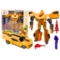 Lean Toys Auto-Robot 2in1 Transformation Sporty Yellow Lean Toys Auto-Robot 2in1 Transformation Sporty Yellow