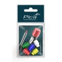 Pica Accessory Set Coloured Caps for Pica-Dry