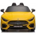 Lean Cars Mercedes AMG SL63 battery car painted yellow