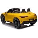 Lean Cars Mercedes AMG SL63 battery car painted yellow