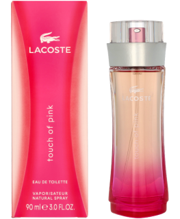 Lacoste Touch Of Pink Eau De Toilette Spray, 90 ml