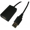 LogiLink USB 2.0 Repeater Cable - 5.0m USB-kaapeli 5 m USB A LogiLink USB 2.0 Repeater Cable - 5.0m USB-kaapeli 5 m USB A