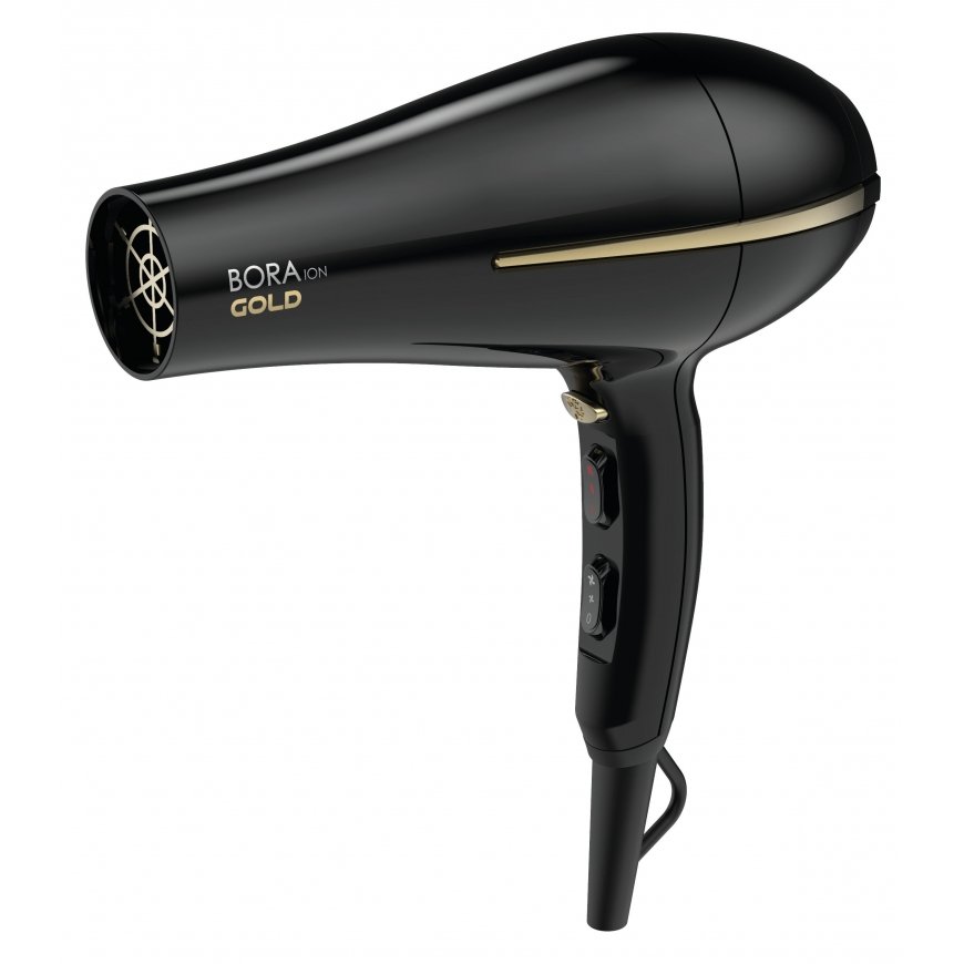 GA.MA Bora ION Gold hair dryer 2200 W Black – 3