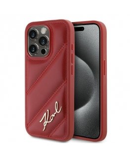 Karl Lagerfeld KLHCP15XPQDSMGR iPhone 15 Pro Max 6.7" czerwony|r