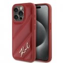 Karl Lagerfeld KLHCP15XPQDSMGR iPhone 15 Pro Max 6.7" czerwony|r Karl Lagerfeld KLHCP15XPQDSMGR iPhone 15 Pro Max 6.7" czerwony|r