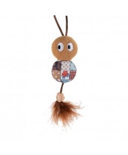 Toy for cats - GIMCAT BUGGY BROWN
