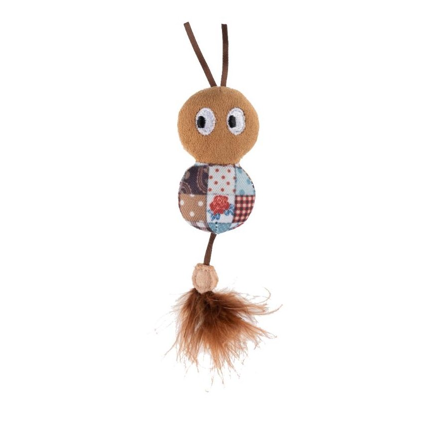 Toy for cats - GIMCAT BUGGY BROWN