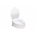 High raising toilet seat with flap High raising toilet seat with flap