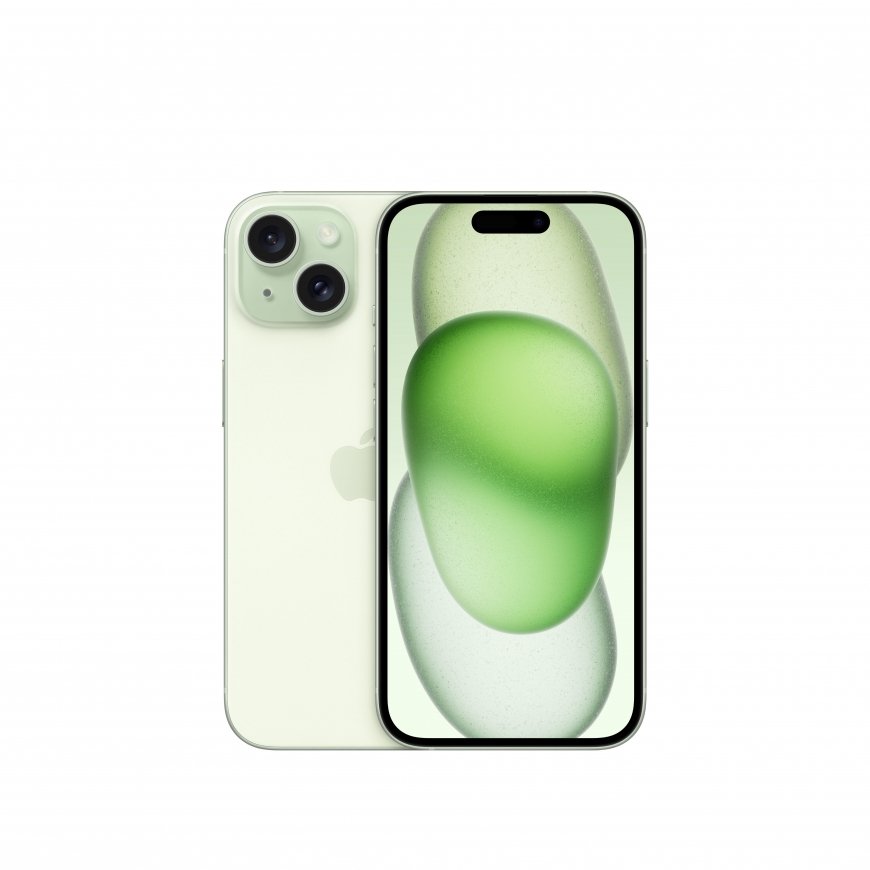 Apple iPhone 15 15,5 cm (6.1") Divas SIM kartes iOS 17 5G USB Veids-C 512 GB Zaļš