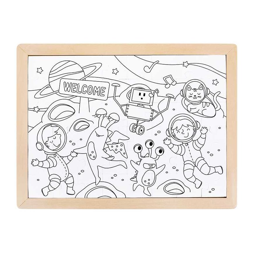 HAPE puzzle Space Friends, E1644A – 2