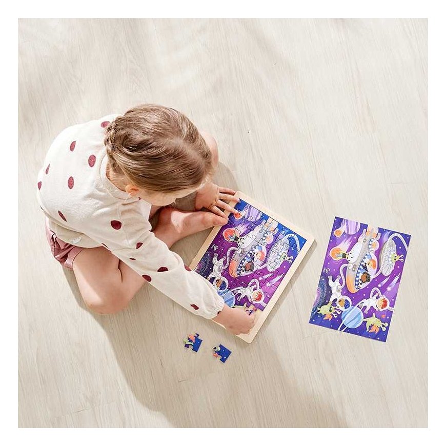 HAPE dėlionė Space Friends, E1644A – 3