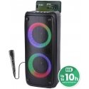 Media-Tech FUNBOX BT - Powerful Bluetooth 5.0 speaker with KARAOKE, TWS, MP3, USB, Micro SD, RGB illumination. Cable microphone Media-Tech FUNBOX BT - Powerful Bluetooth 5.0 speaker with KARAOKE, TWS, MP3, USB, Micro SD, RGB illumination. Cable microphone