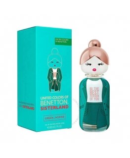Benetton Sisterland Žalias Jasmine EDT W 80 ml