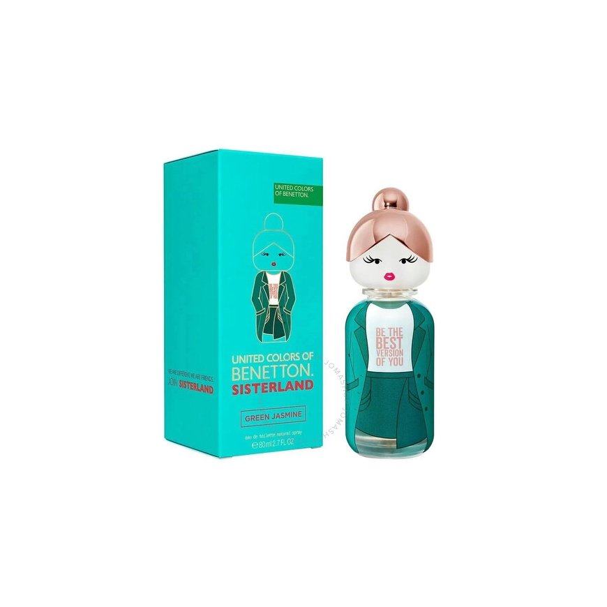 Benetton Sisterland Žalias Jasmine EDT W 80 ml
