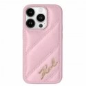 Karl Lagerfeld KLHCP14LPQDSMGP iPhone 14 Pro 6.1" różowy|pink ha