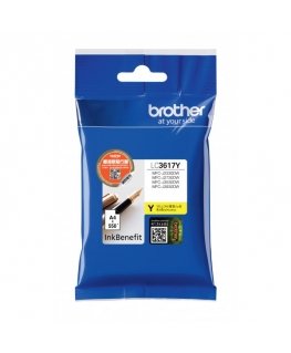 Brother LC-3617Y tindikassett 1 tk Originaal Standard Yield Kollane