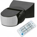 Maclean PIR motion sensor, infrared, with remote control, max. 1200w (incandescent), max. 300 W (LED), MCE241 B Maclean PIR motion sensor, infrared, with remote control, max. 1200w (incandescent), max. 300 W (LED), MCE241 B