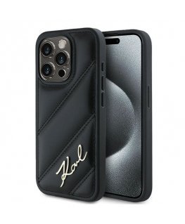Karl Lagerfeld KLHCP15XPQDSMGK iPhone 15 Pro Max 6.7" czarny|bla
