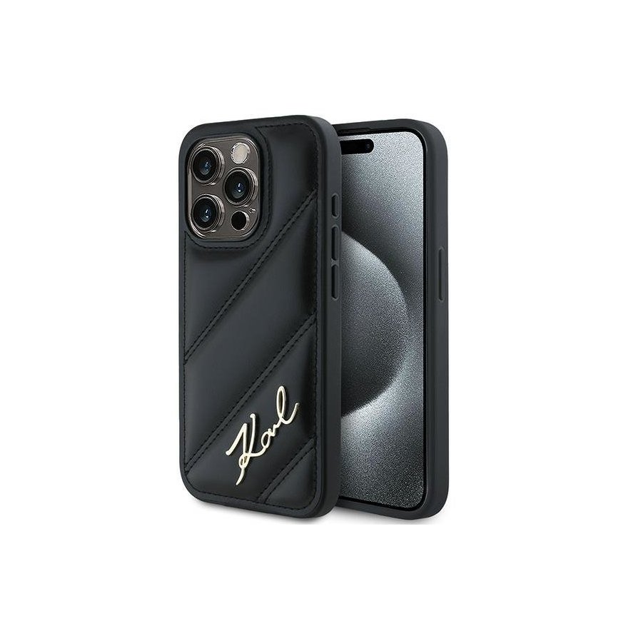 Karl Lagerfeld KLHCP15XPQDSMGK iPhone 15 Pro Max 6.7" czarny|bla