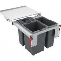 Šiukšliadėžė FRANKE, Sorter Garbo, 50-3, 2x12l.+8l. Šiukšliadėžė FRANKE, Sorter Garbo, 50-3, 2x12l.+8l.