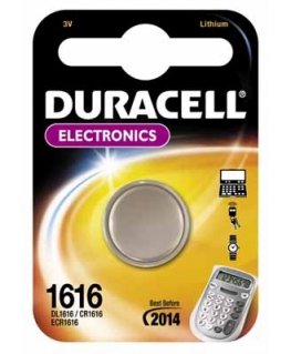 Duracell CR1616 3V Ühekordne patarei Liitium