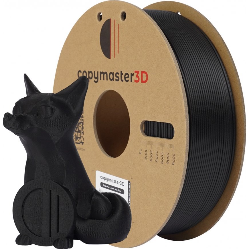 Copymaster3D Turbo PLA Carbon filament for