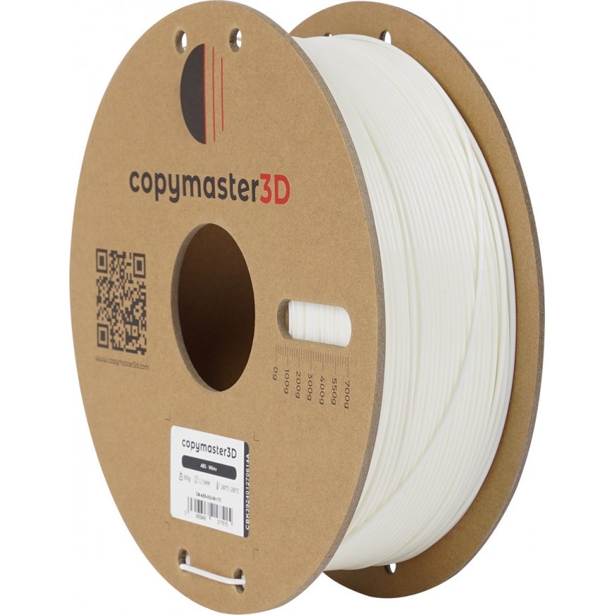 Copymaster3D ABS -filamentti 3D -tulostimeen, 1.75 mm, valkoinen – 3