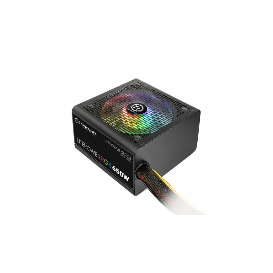 Thermaltake Litepower RGB power supply unit 650 W ATX Black