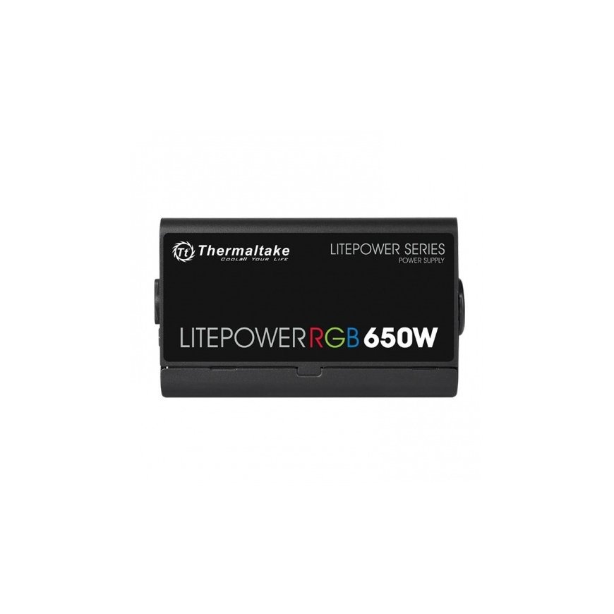 Thermaltake Litepower RGB barošanas avotu vienība 650 W ATX Melns – 4