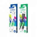 KAKUSIGA KSC-805 USB-A - Lightning charging cable 15W | 2.4A | KAKUSIGA KSC-805 USB-A - Lightning charging cable 15W | 2.4A |