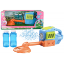 Lean Toys Muilo burbulų mašina vejapjovės žoliapjovė du skysčiai mėlyni