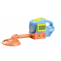 Lean Toys Soap Bubble Machine Lawnmower Mower Two Liquids Blue Lean Toys Soap Bubble Machine Lawnmower Mower Two Liquids Blue