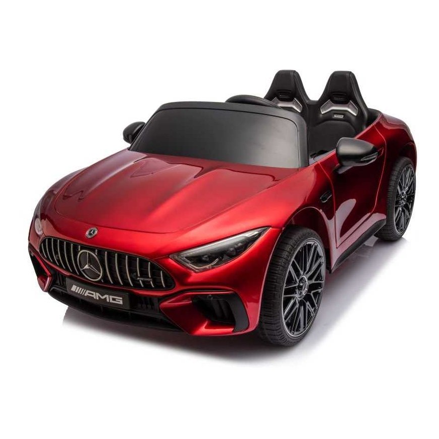 Lean Cars Mercedes AMG SL63 akumuliatorinis automobilis, dažytas raudonai – 2