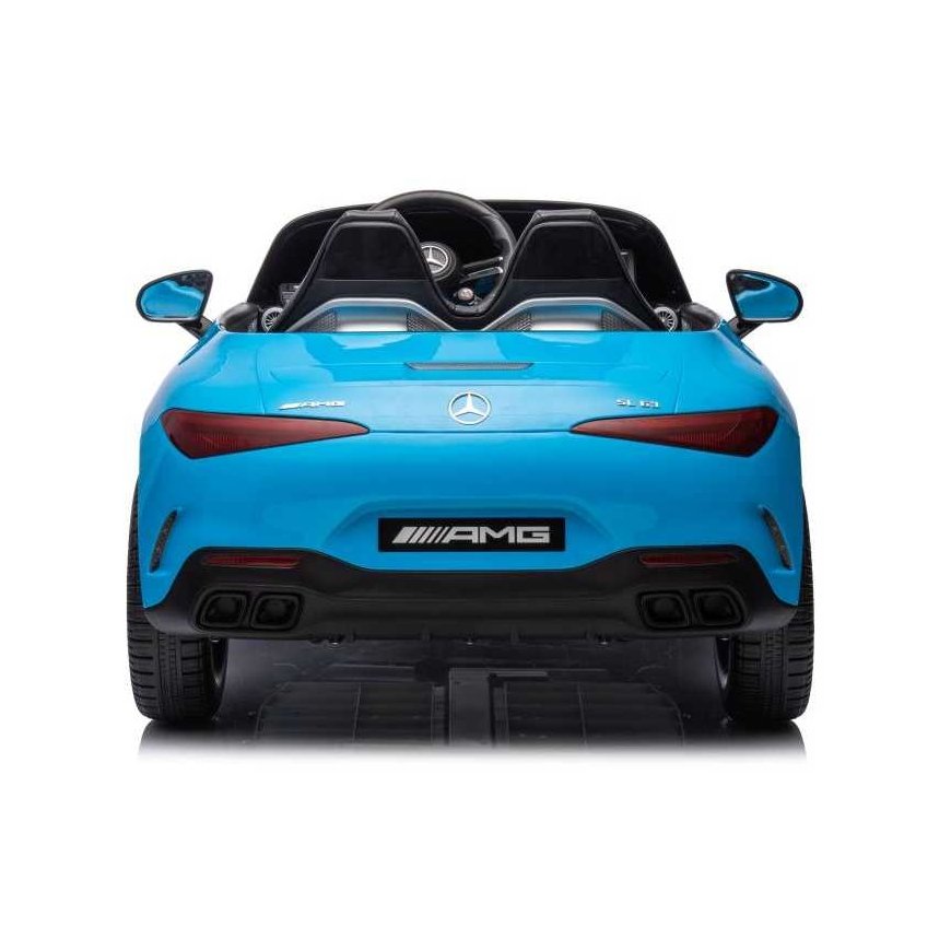 Lean Cars Mercedes AMG SL63 akumuliatorinis automobilis, nudažytas mėlynai – 4