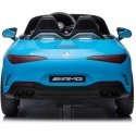 Lean Cars Mercedes AMG SL63 akumuliatorinis automobilis, nudažytas mėlynai Lean Cars Mercedes AMG SL63 akumuliatorinis automobilis, nudažytas mėlynai
