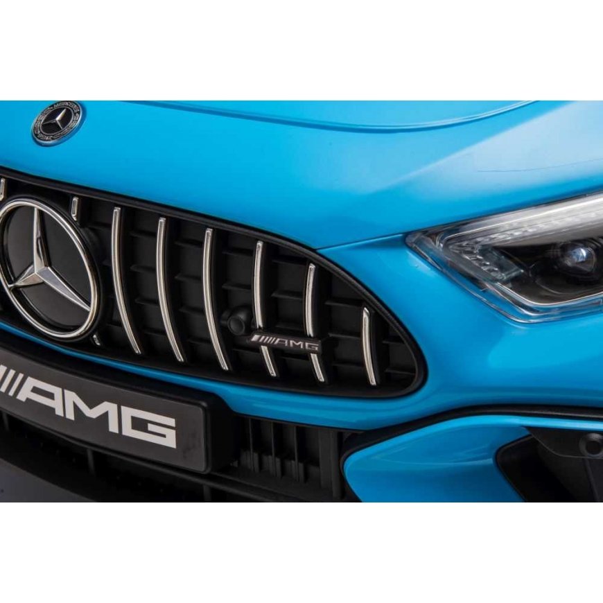 Lean Cars Mercedes AMG SL63 akumuliatorinis automobilis, nudažytas mėlynai – 5